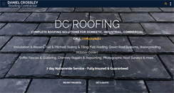 Desktop Screenshot of dcroofing.co.uk